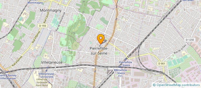 localisation de l'entreprise SOC EXPLOITATION LE GARGASSON à PIERREFITTE-SUR-SEINE