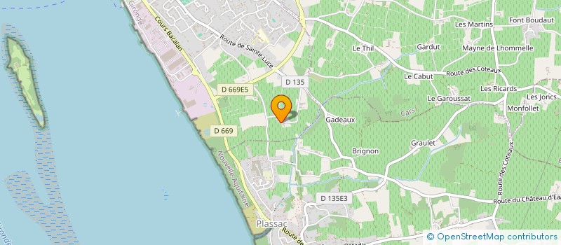 localisation de l'entreprise SOC EXPLOITATION LOUMEDE à BLAYE