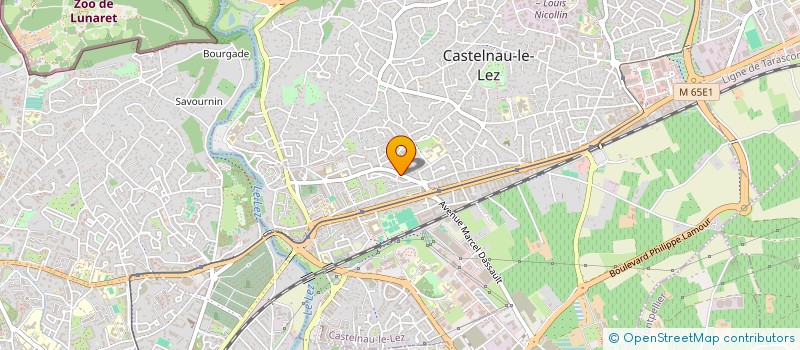 localisation de l'entreprise SOC EXPLOITATION MAGASINS ALIMENTATION  CASTELNAU-LE-LEZ