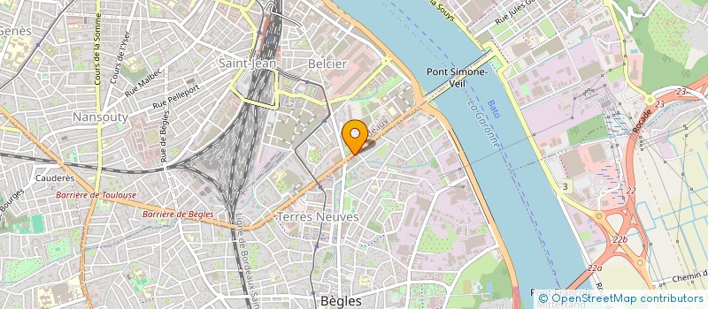 localisation de l'entreprise SOC EXPLOITATION MAGASINS SAMBUGARO à BEGLES