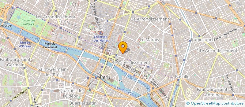 localisation de l'entreprise SOC EXPLOITATION MAGASINS SPECIALISES à PARIS