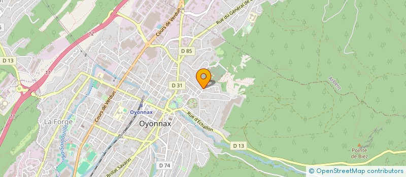 localisation de l'entreprise SOC EXPLOITATION MARBRERIE GREMAUD à OYONNAX