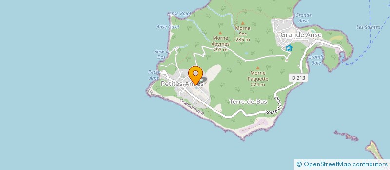 localisation de l'entreprise SOC EXPLOITATION MARITIME MARIA à TERRE DE BAS