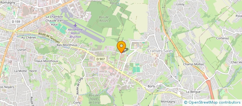 localisation de l'entreprise SOC EXPLOITATION MENICHON  CRANVES-SALES