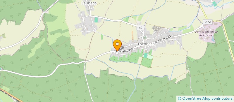 localisation de l'entreprise SOC EXPLOITATION MENUISERIE DAPP à ESCHBACH