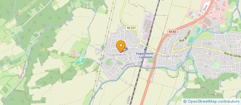 localisation de l'entreprise SOC EXPLOITATION MENUISERIE SIEGEL à LIPSHEIM