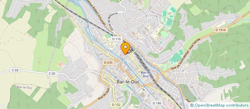 localisation de l'entreprise SOC EXPLOITATION MEUBLES PAQUIS à BAR-LE-DUC