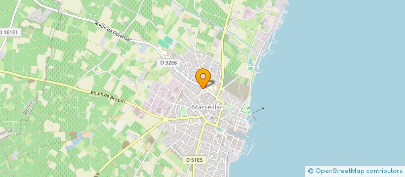 localisation de l'entreprise SOC EXPLOITATION MF PANIS à MARSEILLAN