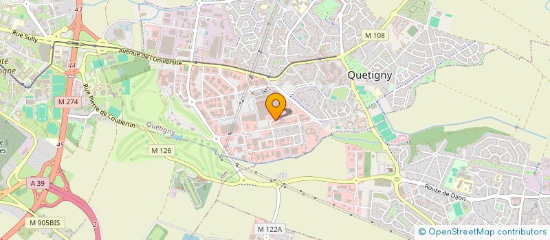 localisation de l'entreprise SOC EXPLOITATION OPTIQUE 4 AS SAS à CHEVIGNY-SAINT-SAUVEUR