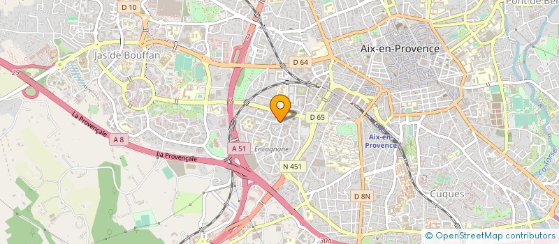 localisation de l'entreprise SOC EXPLOITATION PARKINGS CENTRAIX à AIX-EN-PROVENCE