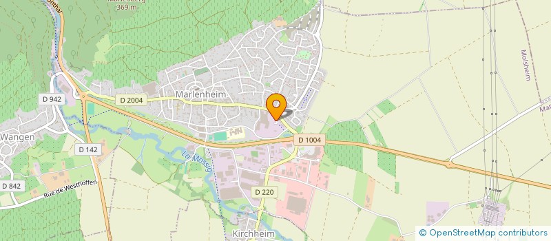 localisation de l'entreprise SOC EXPLOITATION PEC 2000 à KIRCHHEIM
