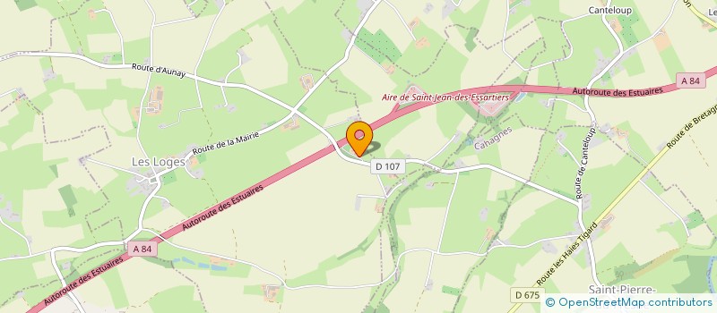 localisation de l'entreprise SOC EXPLOITATION PELCERF PERE ET FILS  LES LOGES