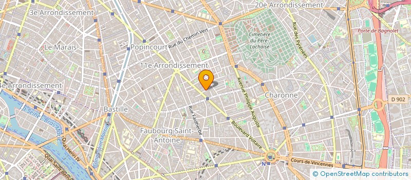 localisation de l'entreprise SOC EXPLOITATION PROCEDE CIMEL à PARIS