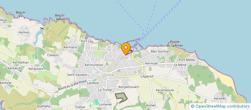 localisation de l'entreprise SOC EXPLOITATION PRODUITS GROISILLONS  GROIX