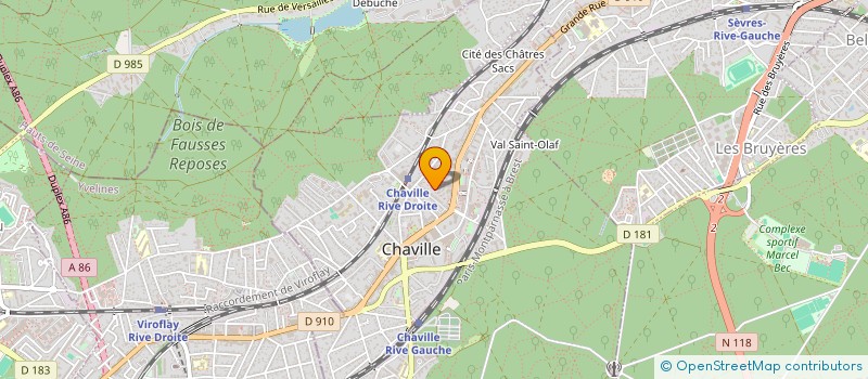 localisation de l'entreprise SOC EXPLOITATION RENAUD à CHAVILLE