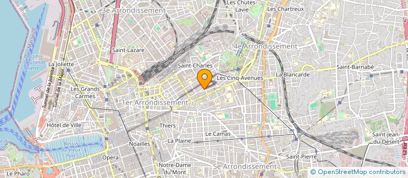 localisation de l'entreprise SOC EXPLOITATION ROBERT DOMERGUE à MARSEILLE