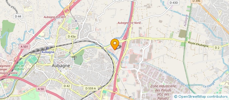 localisation de l'entreprise SOC EXPLOITATION STATION CAMP SARLIER à AUBAGNE
