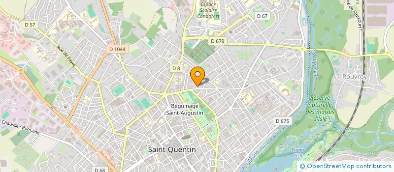 localisation de l'entreprise SOC EXPLOITATION TISSAGE BOCHARD J à SAINT-QUENTIN