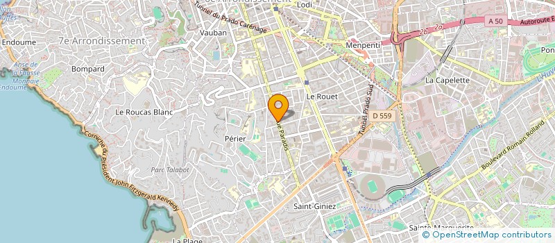 localisation de l'entreprise SOC EXPLOITTATION RADIOLOGIQUE SERP à MARSEILLE
