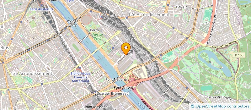 localisation de l'entreprise SOC EXPORT GRANDS VINS DE BORDEAUX GOUIN  PARIS