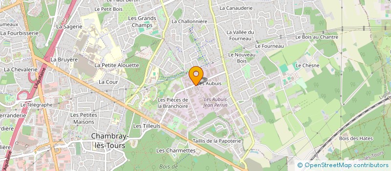 localisation de l'entreprise SOC EXPORT IMPORT MATERIEL OUTILLAGE  CHAMBRAY-LES-TOURS