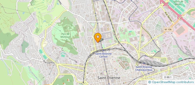 localisation de l'entreprise SOC EXPORT MATERIELS INDUST AUTOMOBILES à SAINT-ETIENNE