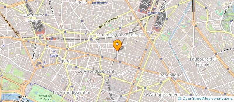 localisation de l'entreprise SOC EXPORT REPRESENT FRANCAISE à PARIS