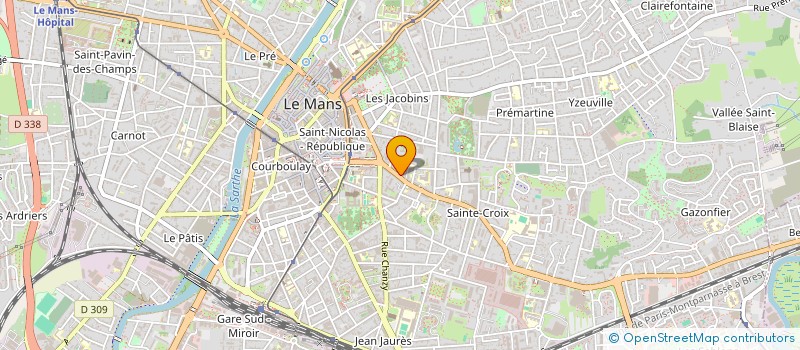 localisation de l'entreprise SOC EXPORTATION EQUIPEMENTS S2E à LE MANS