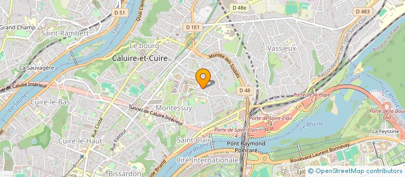 localisation de l'entreprise SOC EXPRESS TRADUCTIONS à CALUIRE-ET-CUIRE