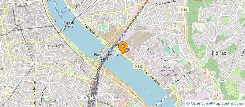 localisation de l'entreprise SOC EYQUEM BOIS à BORDEAUX