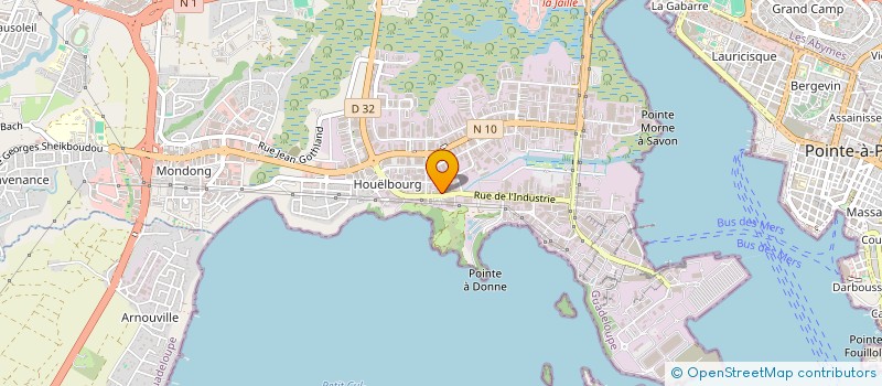 localisation de l'entreprise SOC FABRIC & DISTRIB PRODUIT BOULANGERIE à BAIE-MAHAULT