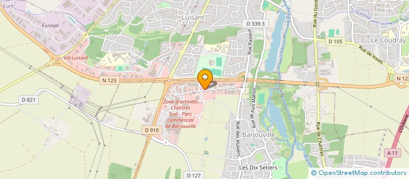 localisation de l'entreprise SOC FABRIC ET CONDITION DE PARFUMS à BARJOUVILLE