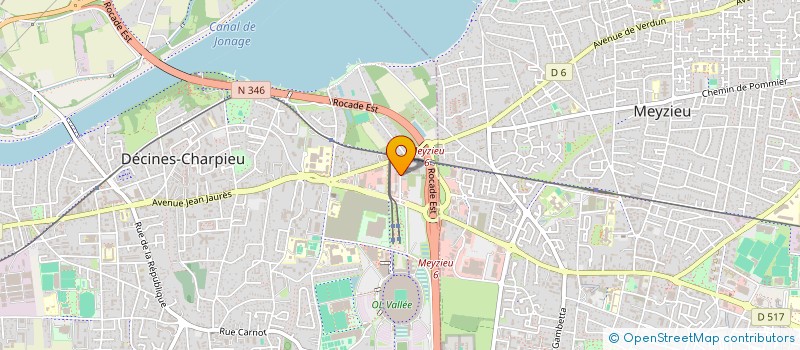 localisation de l'entreprise SOC FABRIC INDUST SACS EMBALLAGES à DECINES CHARPIEU