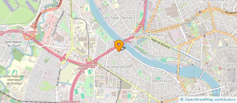 localisation de l'entreprise SOC FABRICATION AGRICOLE DE GRENADE à TOULOUSE