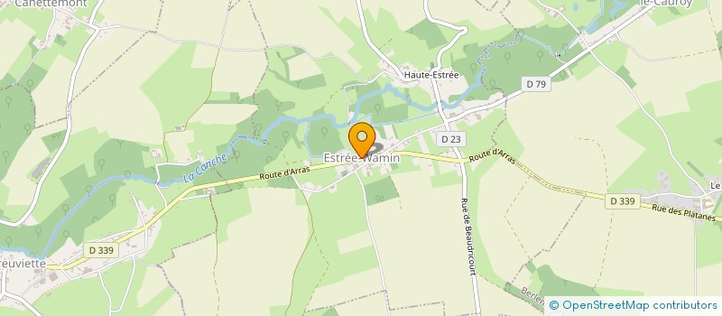 localisation de l'entreprise SOC FAIT DHERSIGNY  ERNEST & BERNADETTE  FOSSEUX