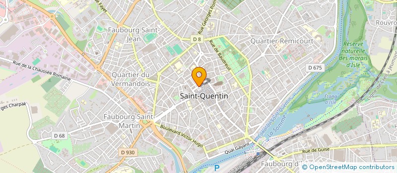 localisation de l'entreprise SOC FAIT NOBLESSE J M ET MARC  SAINT-QUENTIN
