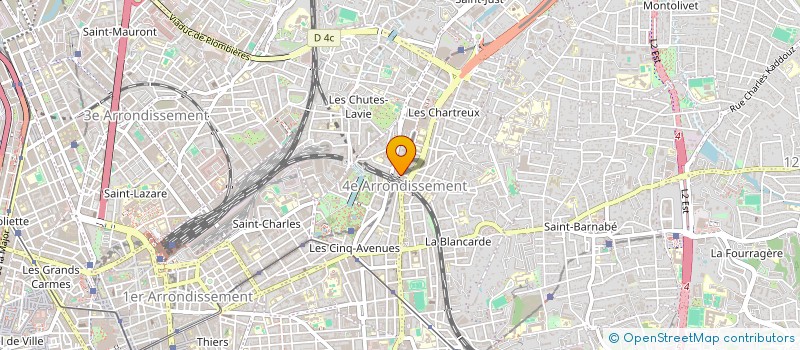 localisation de l'entreprise SOC FAIT ROCHE CAZAUX MIQUEL FAUQUE à MARSEILLE