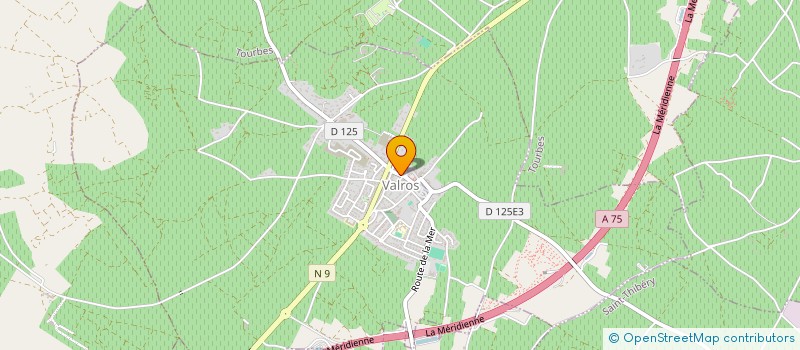 localisation de l'entreprise SOC FAMILIALE EXPLOIT BAR REST CIGOGNE  SERVIAN