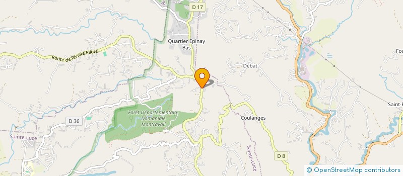 localisation de l'entreprise SOC FAMILIALE PAME  SAINTE-LUCE