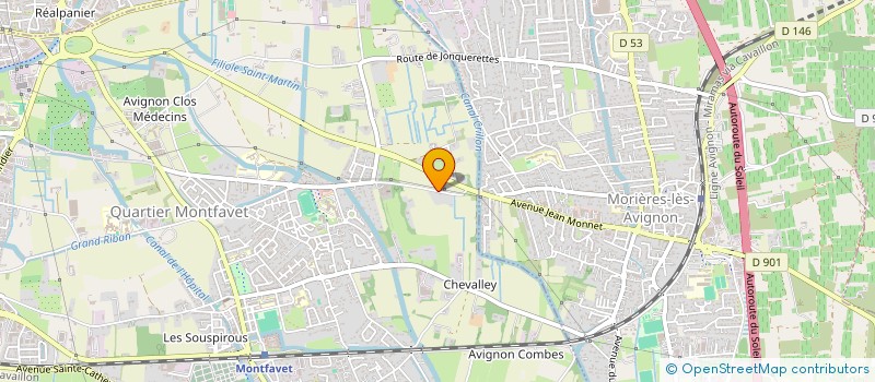 localisation de l'entreprise SOC.FAMILIALE SAINT PIERRE LE VIEIL  AVIGNON