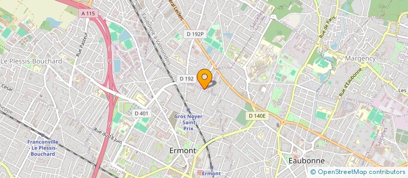 localisation de l'entreprise SOC FAMPAR à SAINT-PRIX