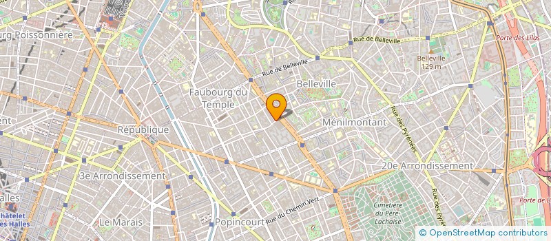 localisation de l'entreprise SOC FARGETTE ET PUTHON  PARIS