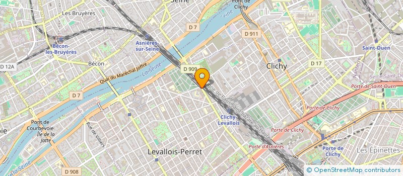 localisation de l'entreprise SOC FAVORISER ACCESSION PROPRIETE à LEVALLOIS-PERRET