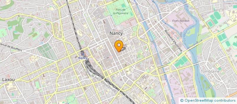 localisation de l'entreprise SOC FBM à NANCY