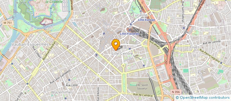 localisation de l'entreprise SOC FEELBURRY à LILLE