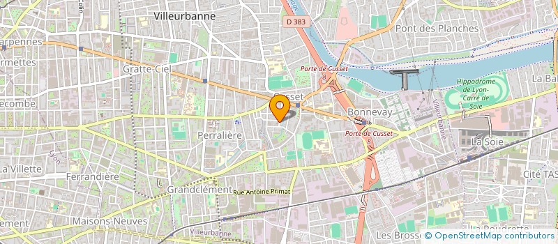 localisation de l'entreprise SOC FERNANDES ENTR GEN DE BATIMENT  VILLEURBANNE