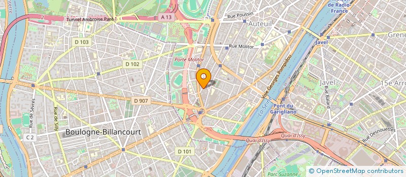 localisation de l'entreprise SOC FIDUCIAIRE CONTRO ANALY  PARIS