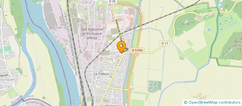 localisation de l'entreprise SOC FIDUCIAIRE DU SUD DE LA FRANCE à ARLES