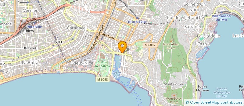 localisation de l'entreprise SOC FIDUCIAIRE EXPERTISE COMPTA INFORMAT à NICE