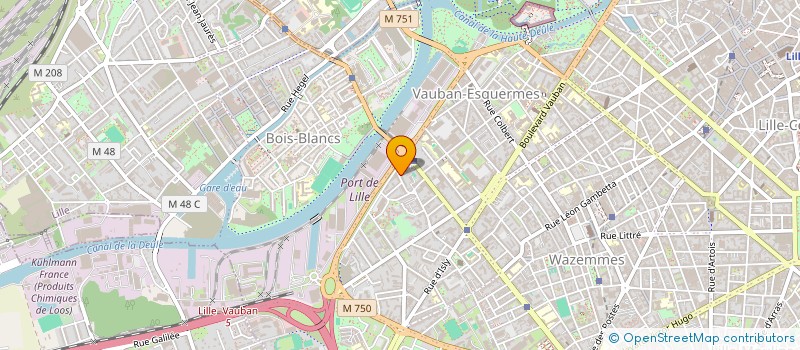 localisation de l'entreprise SOC FIDUCIAIRE EXPERTISE COMPTABLE LILLE à LILLE